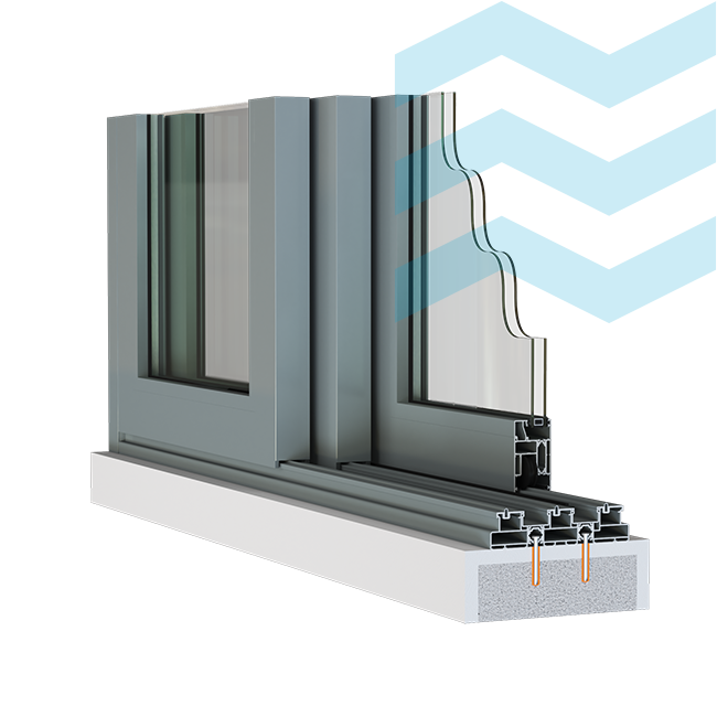 Aluminium Tilt & Turn Windows