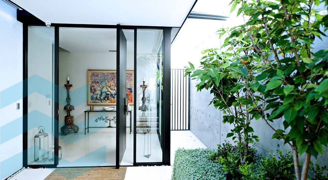 Aluminium  Pivot Doors