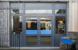 Aluminium Shop Front Doors