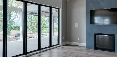 Aluminum windows and doors can amplify the look and feel