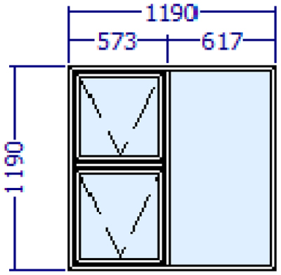 Crealco Swift 30.5 Window 1190x1190