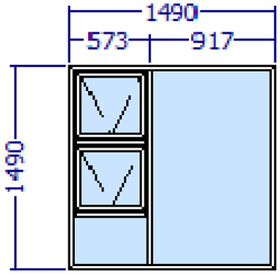 Crealco Swift 30.5 Window 1490x1490