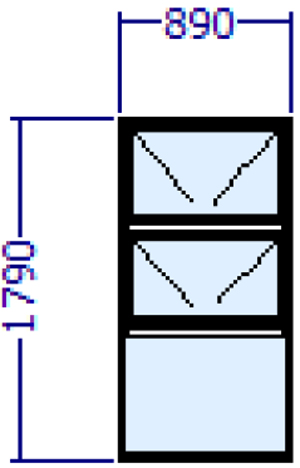 Crealco Swift 30.5 Window 1790x890