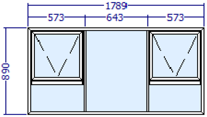 Crealco Swift 30.5 Window 890x1789