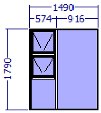 Crealco Swift 38 Window 1790x1490