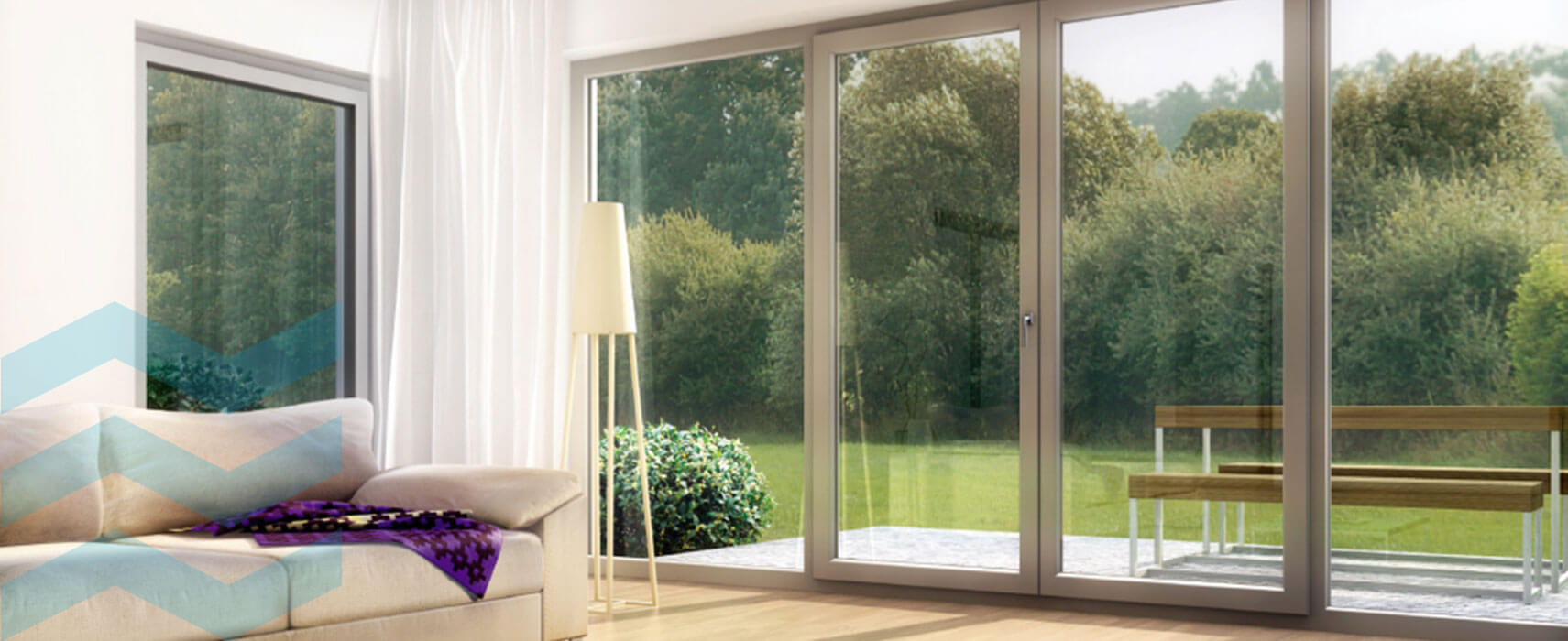 uPVC Double Doors