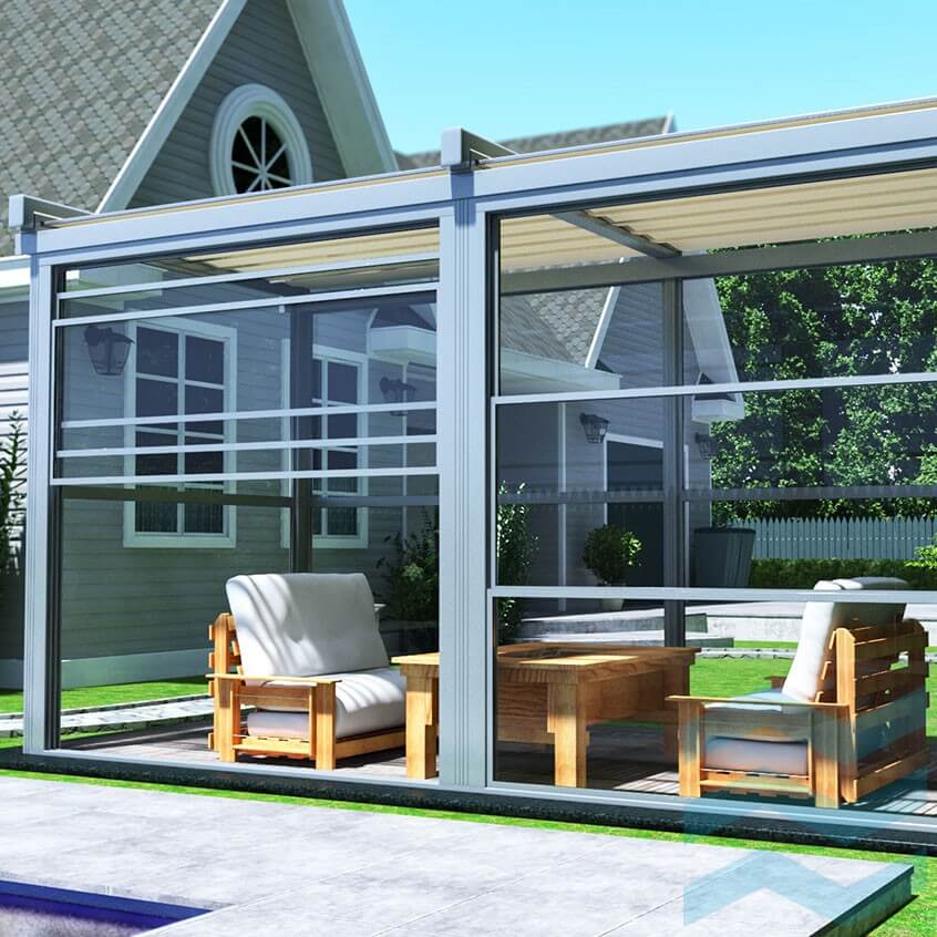 Rolling Roof Shading Systems