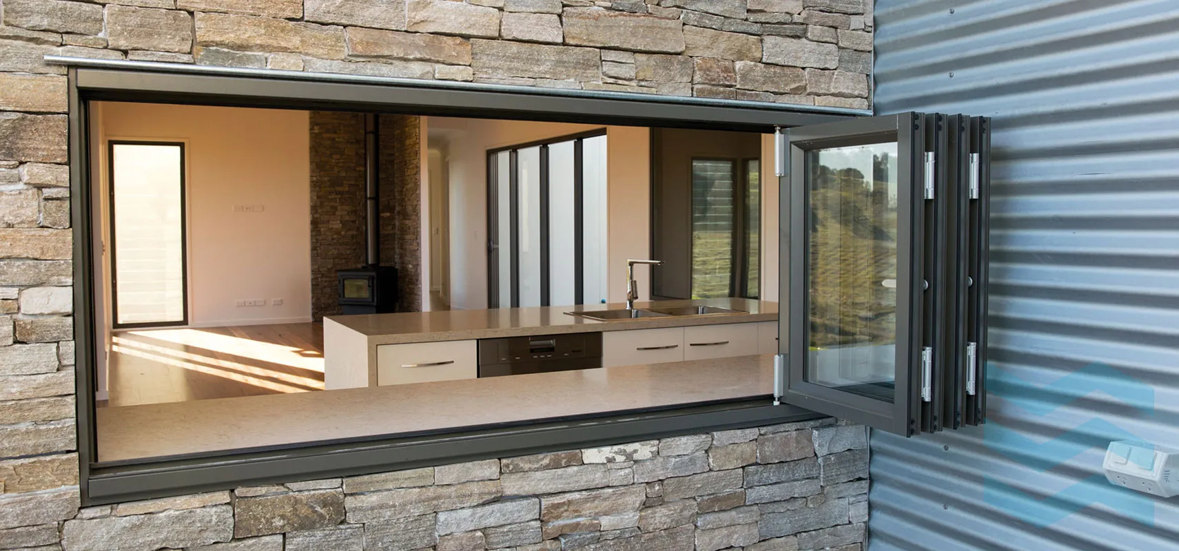 uPVC Folding Windows