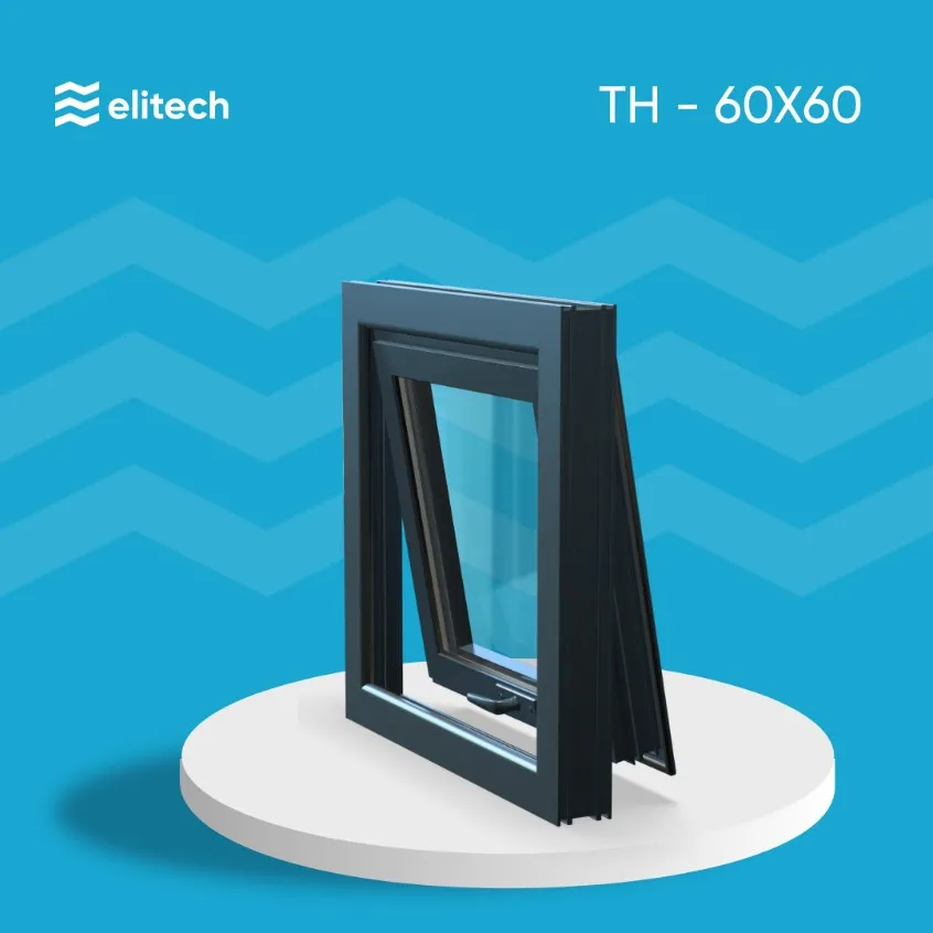 AluminiumTop Hung Window TH 60x60 Types and Prices | Elitech